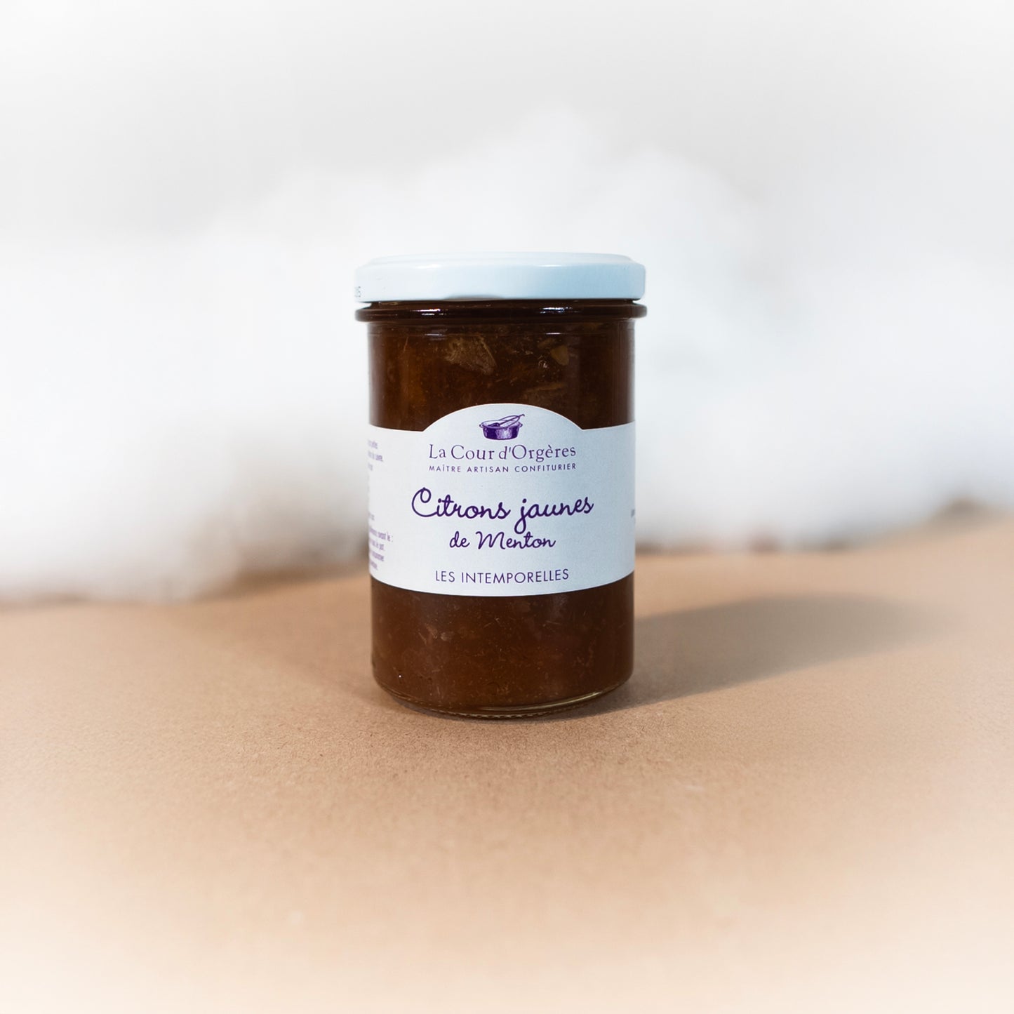 Confiture de Citrons de Menton IGP - La Cour d'Orgères - Confiture - épicerie fine Les Épicurieuses