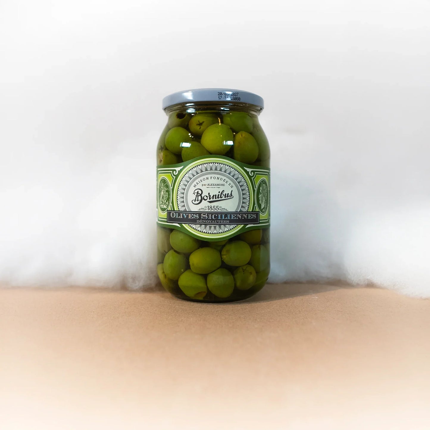 Olives Siciliennes Dénoyautées - Bornibus - Olives - épicerie fine Les Épicurieuses