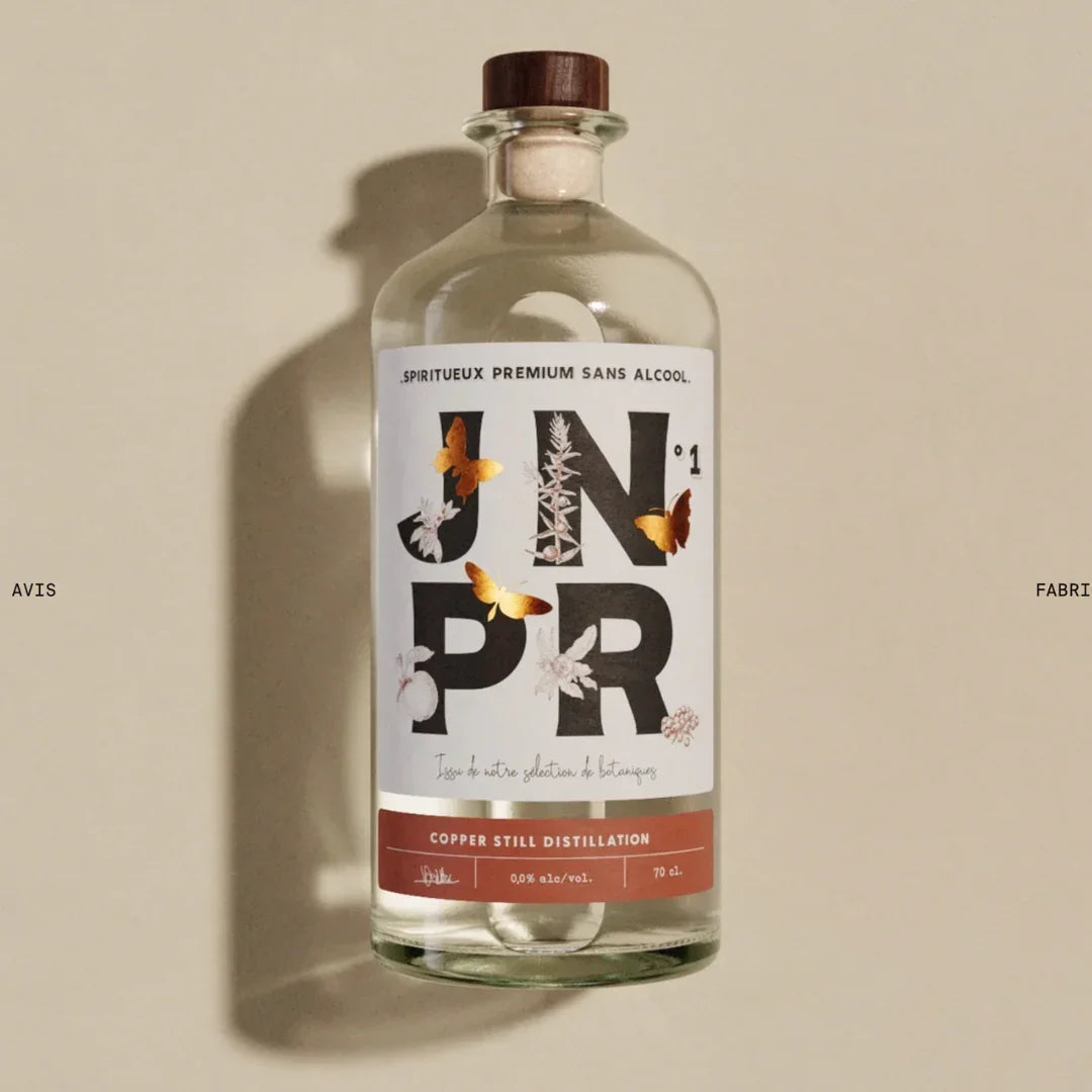 JNPR N°1 : BAIES DE GENIÈVRE & BOTANIQUES - vue 2 - JNPR - Sans Alcool Les Épicurieuses