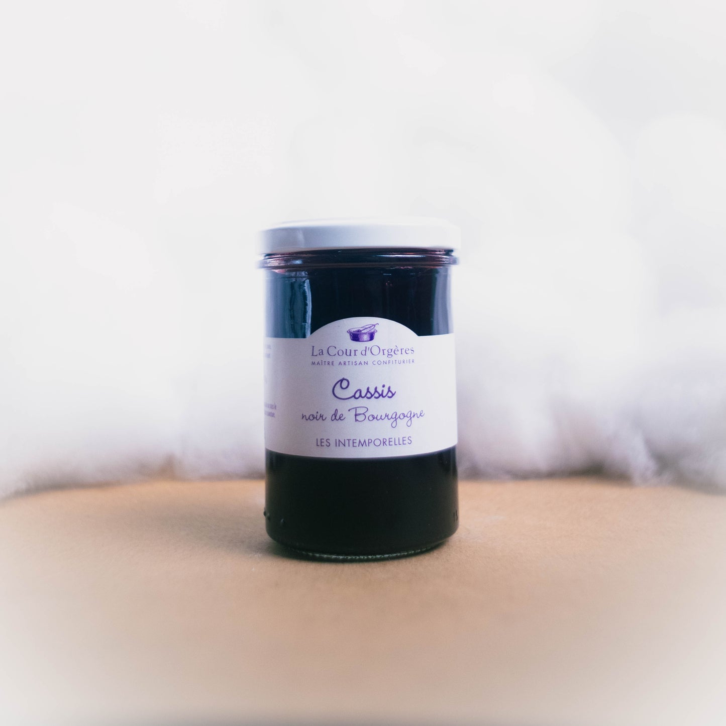 Confiture Cassis Noir de Bretagne - La Cour d'Orgères - epicerie fine Les Epicurieuses