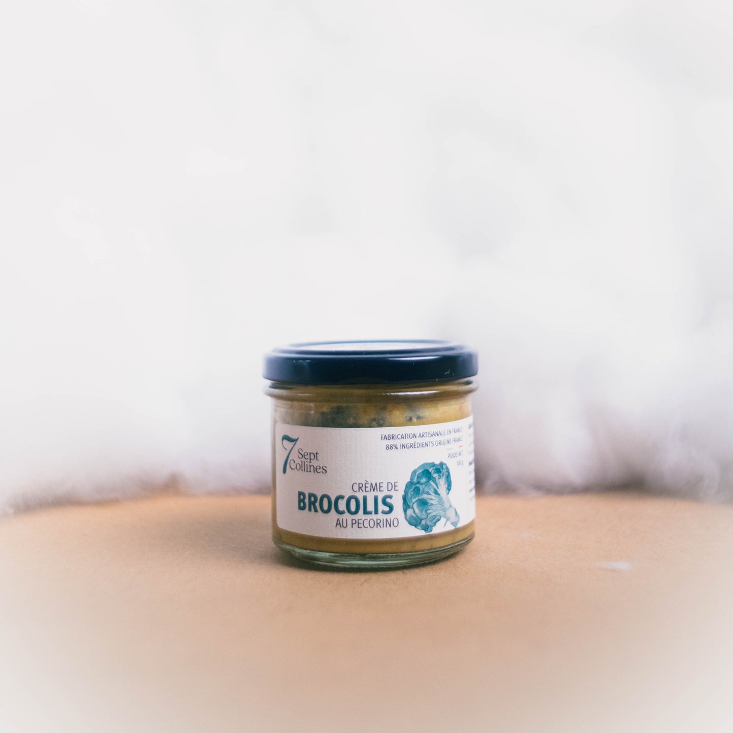 Crème de Brocolis, Pecorino & Amandes - Sept Collines - Confit - épicerie fine Les Épicurieuses