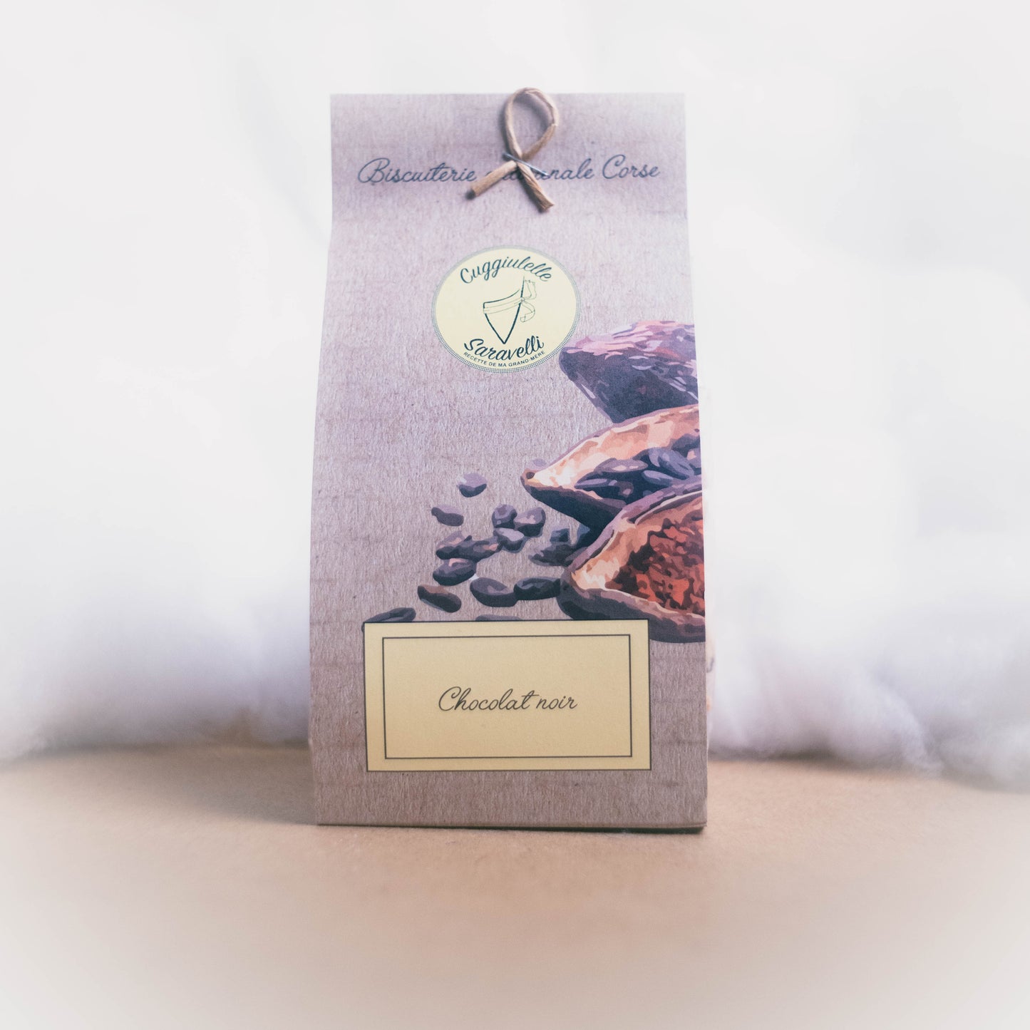 Cuggiulelle Chocolat Noir Cuggielle - Biscuiterie Saravelli - epicerie fine Les Epicurieuses