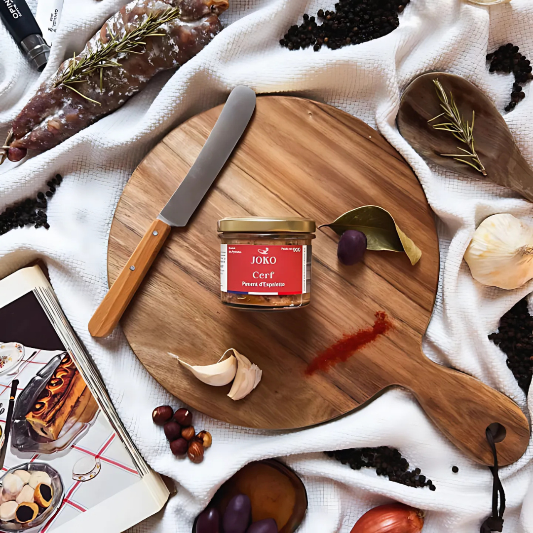 Terrine de cerf au piment d'Espelette AOP - vue 2 - Joko - Terrine Les Épicurieuses