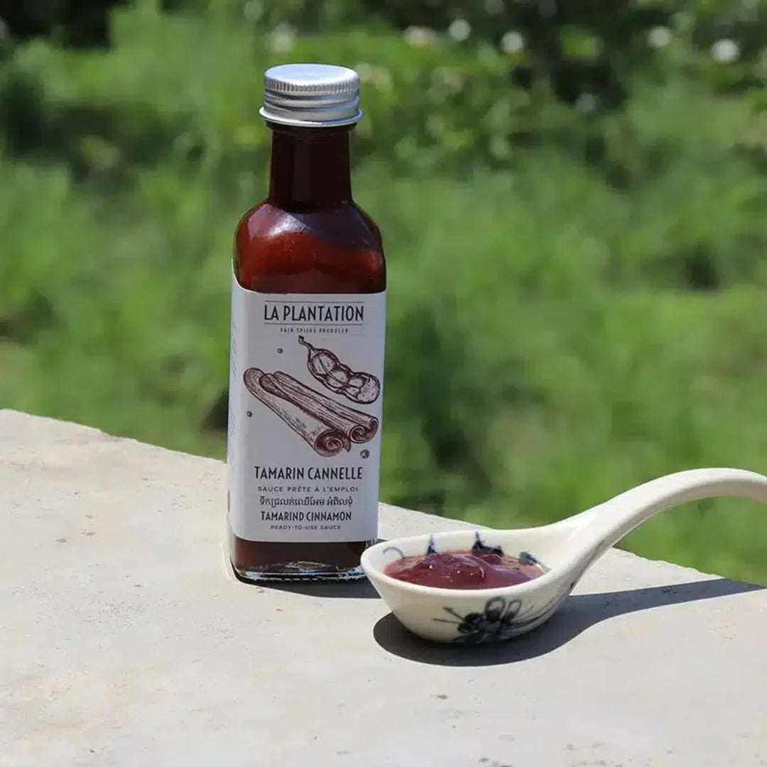 Sauce Tamarin Cannelle - vue 2 - La Plantation - Sauce Les Épicurieuses