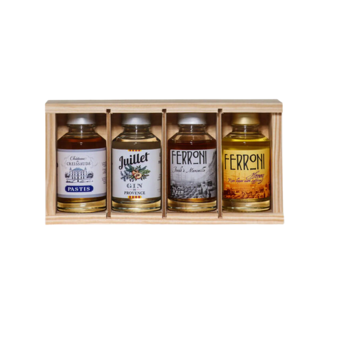 Coffret Bois Provençal - vue 2 - Maison Ferroni - Coffret Les Épicurieuses