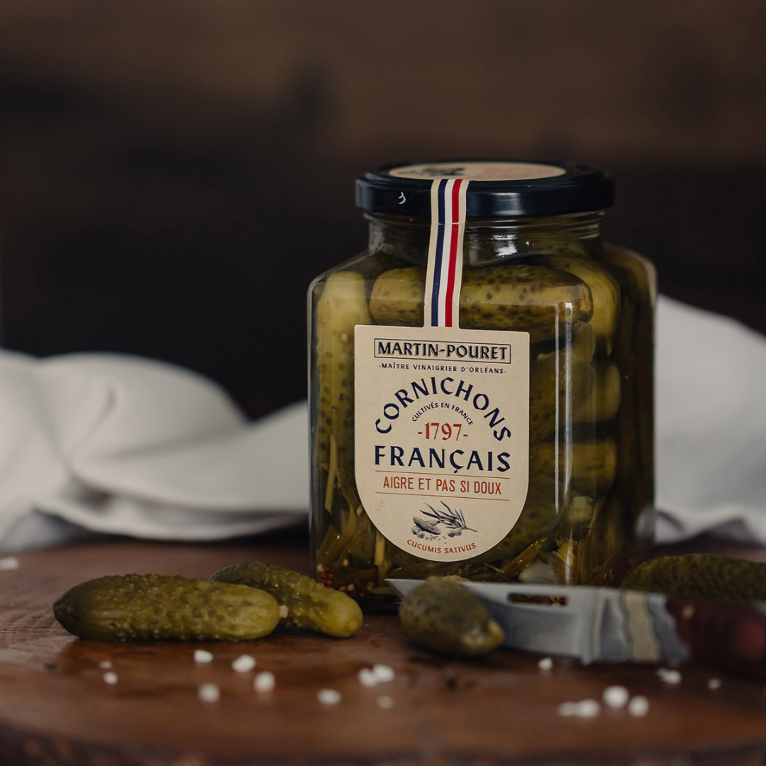 Cornichons Français aigre et pas si doux - vue 2 - Martin Pouret - Cornichon Les Épicurieuses