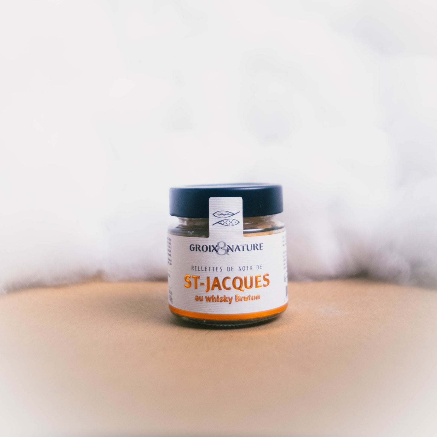 Rillettes Noix Saint Jacques Whisky Breton Artisanales - Groix & Nature - epicerie fine Les Epicurieuses