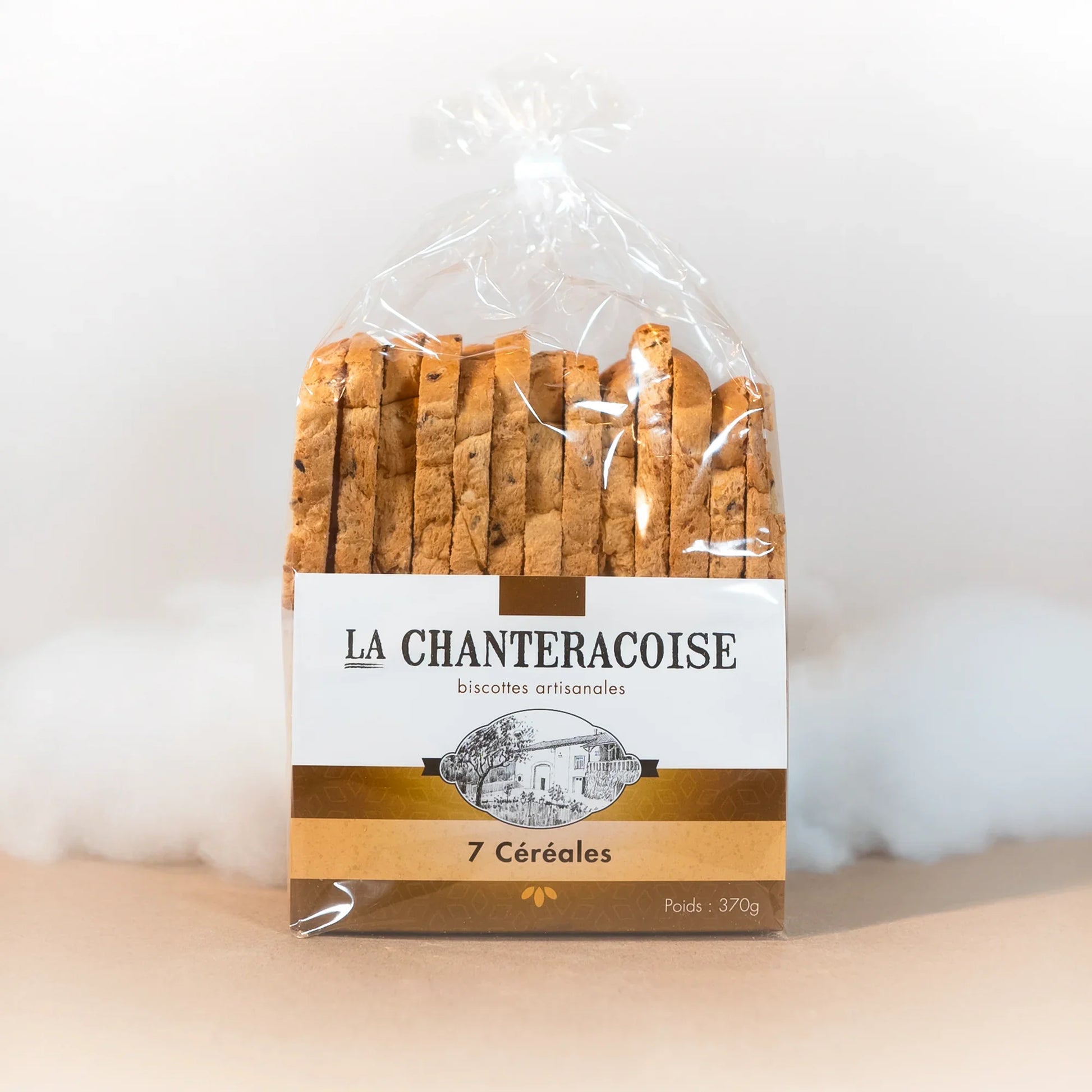 Biscottes Artisanales 7 Céréales - La Chantecroise - Biscotte - épicerie fine Les Épicurieuses