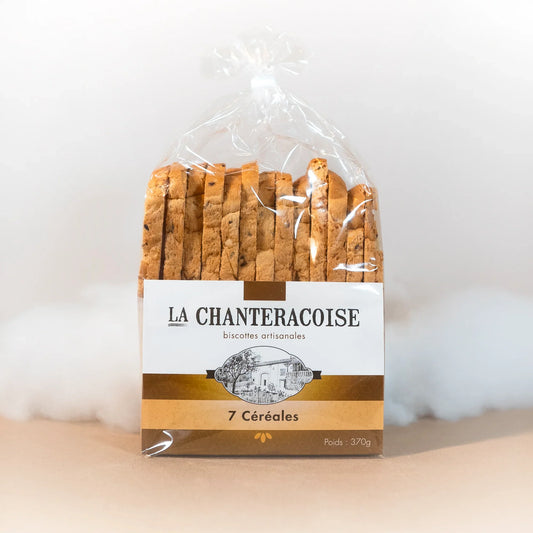Biscottes Artisanales 7 Céréales - La Chantecroise - Biscotte - épicerie fine Les Épicurieuses