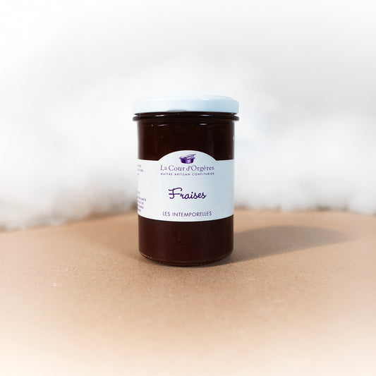 Confiture de Fraises - La Cour d'Orgères - Confiture - épicerie fine Les Épicurieuses