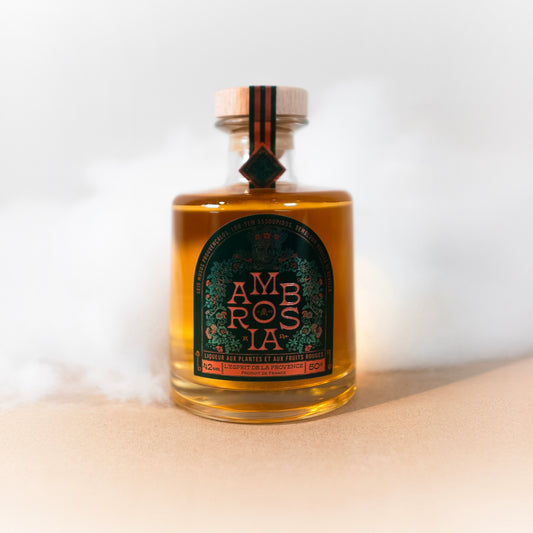Liqueur Gastronomique Provençal Ambrosia - Maison La Mamette - Spiritueux - épicerie fine Les Épicurieuses