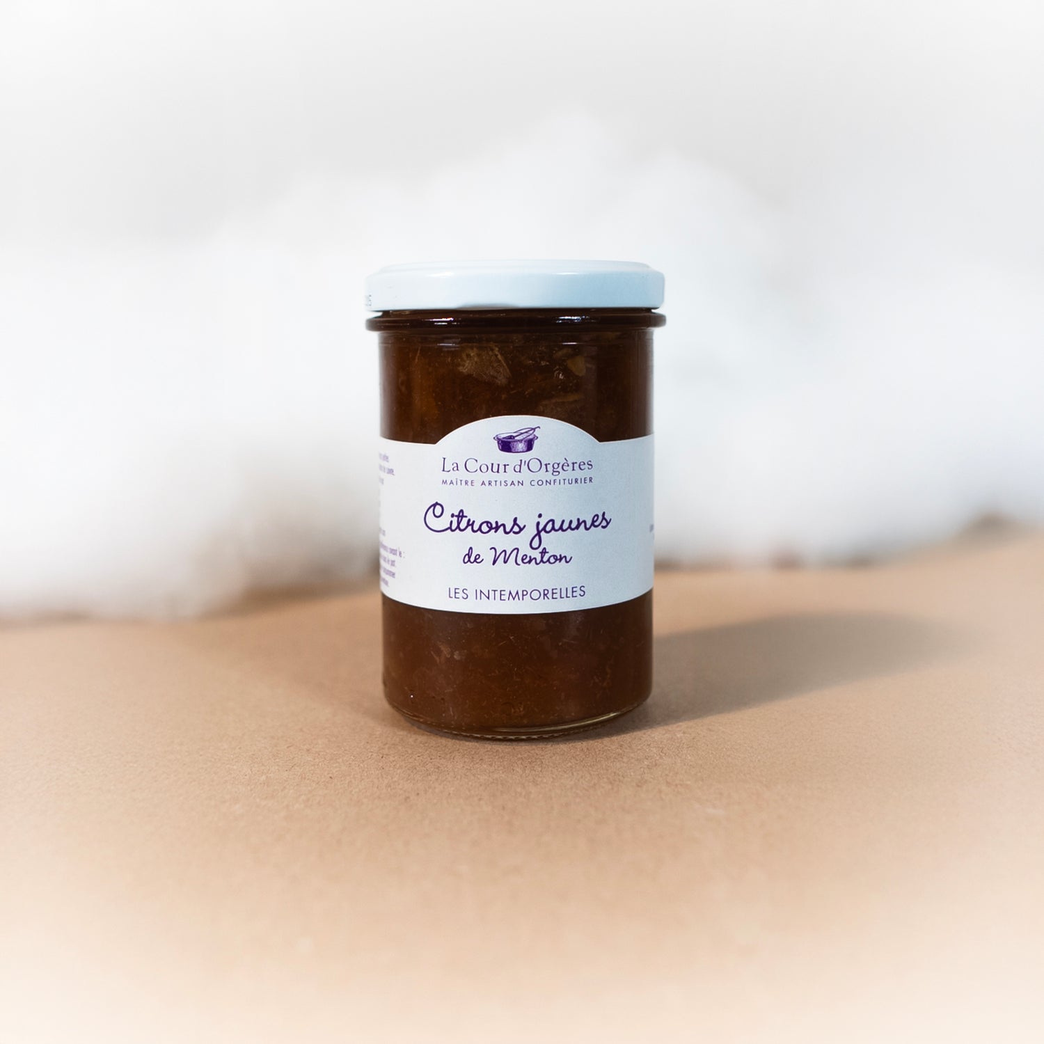 Confiture de Citrons de Menton IGP - La Cour d'Orgères - Confiture - épicerie fine Les Épicurieuses