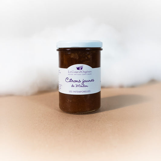 Confiture de Citrons de Menton IGP - La Cour d'Orgères - Confiture - épicerie fine Les Épicurieuses
