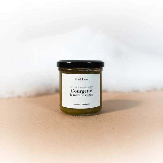 Confiture Poline - Courgette & Menthe Citron - Confiture - épicerie fine Les Épicurieuses