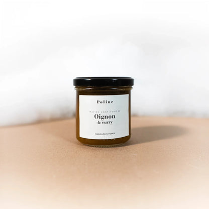 Confiture Poline - Oignon & Curry - Confiture - épicerie fine Les Épicurieuses