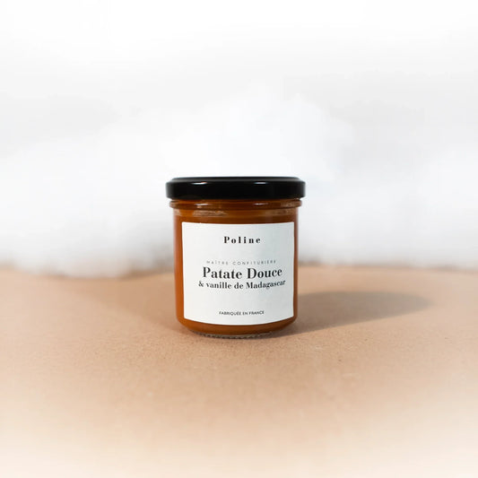 Confiture Poline - Patate Douce & Vanille - Confiture - épicerie fine Les Épicurieuses