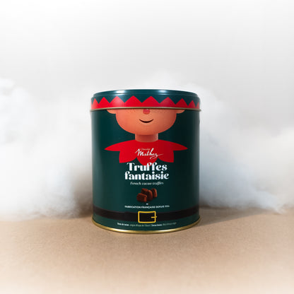 Truffes Fantaisie Noël Noisette - Chocolat Mathez - Truffes en Chocolat - épicerie fine Les Épicurieuses