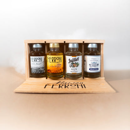 Coffret Bois Provençal - Maison Ferroni - Coffret - épicerie fine Les Épicurieuses