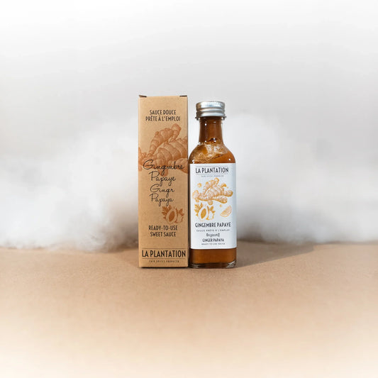 Sauce Gingembre Papaye - La Plantation - Sauce - épicerie fine Les Épicurieuses
