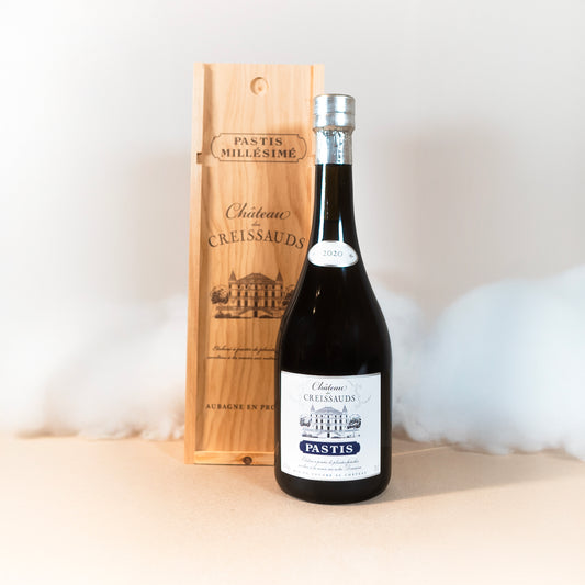 Pastis Château des Creissauds Millésime 2022 - Maison Ferroni - Spiritueux - épicerie fine Les Épicurieuses