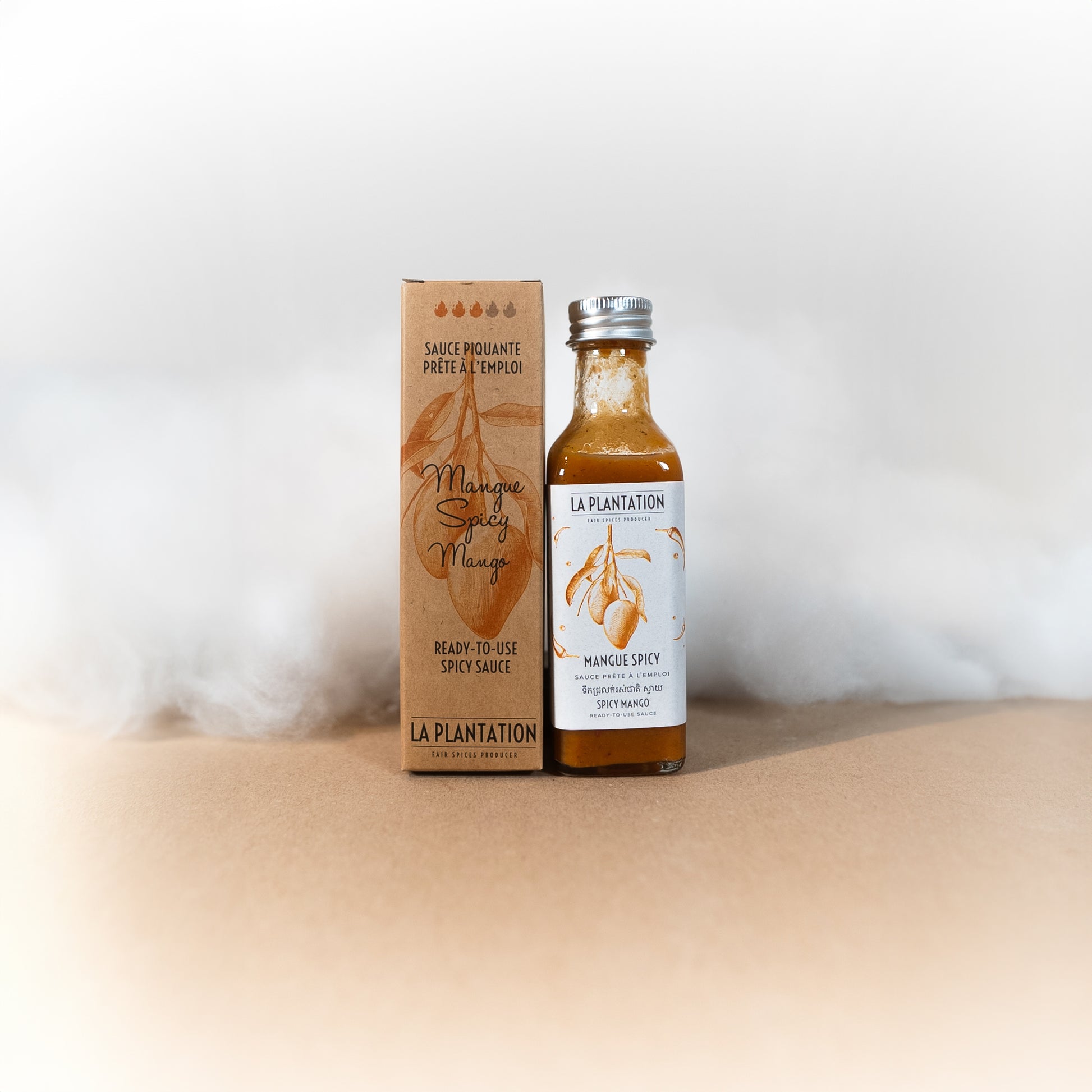 Sauce Mangue Spicy - La Plantation - Sauce - épicerie fine Les Épicurieuses