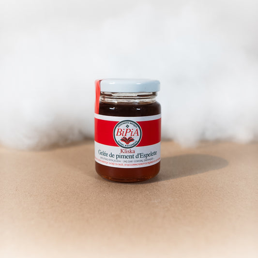 Gelée de Piment d'Espelette Kliska - BiPiA - Aromates - épicerie fine Les Épicurieuses