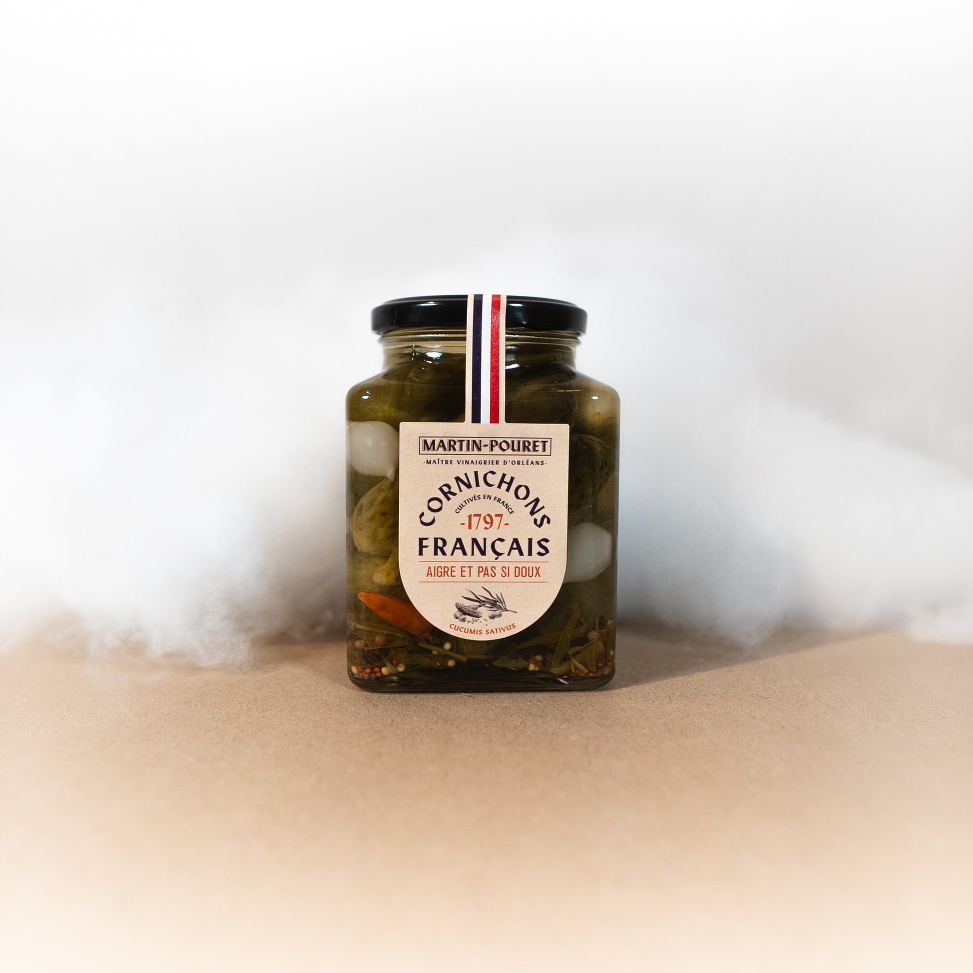 Cornichons Français aigre et pas si doux - Martin Pouret - Cornichon - épicerie fine Les Épicurieuses