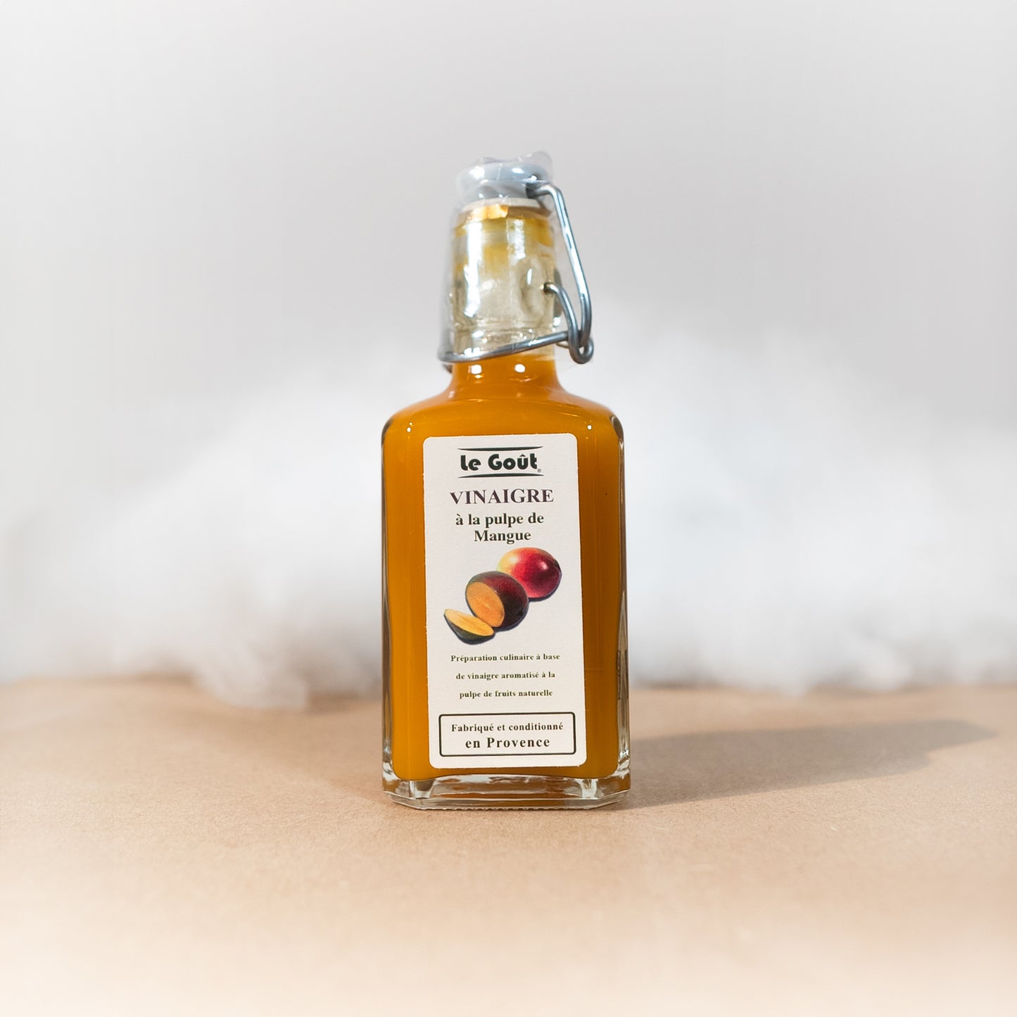 Vinaigre à la Pulpe de Mangue - Le Goût - Vinaigre - épicerie fine Les Épicurieuses