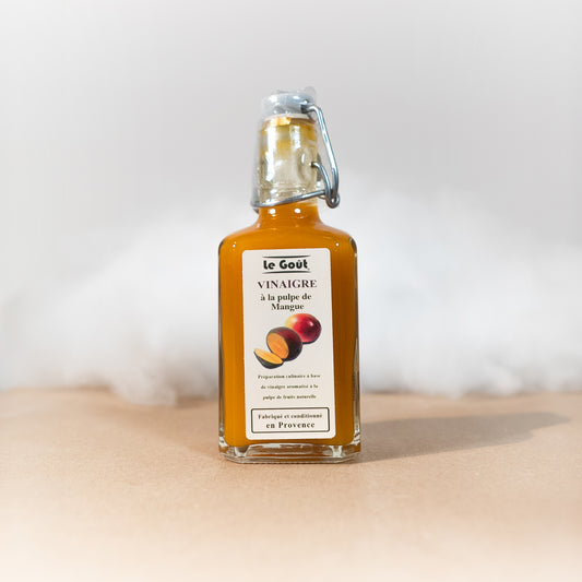 Vinaigre à la Pulpe de Mangue - Le Goût - Vinaigre - épicerie fine Les Épicurieuses