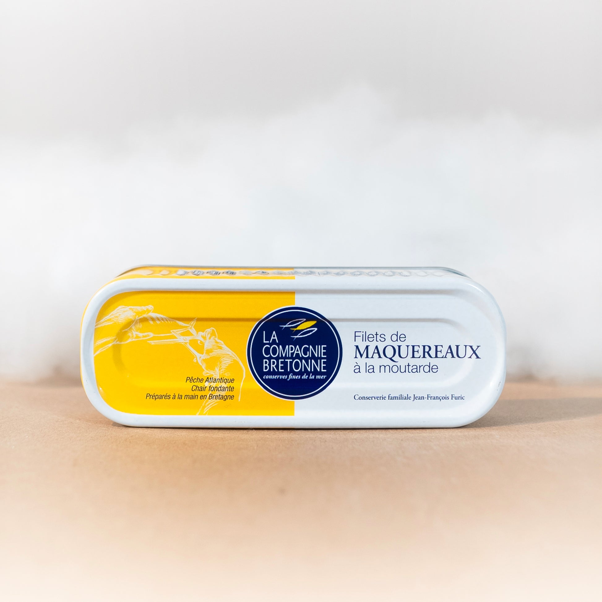 Filets de Maquereaux à la moutarde - La Compagnie Bretonne - Maquereaux - épicerie fine Les Épicurieuses