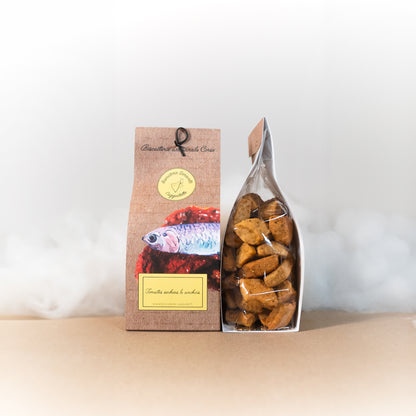 Cuggiulelle à la Tomate Séchée & Anchois - Cuggiulelle Saravelli - Biscuit Apéritif - épicerie fine Les Épicurieuses