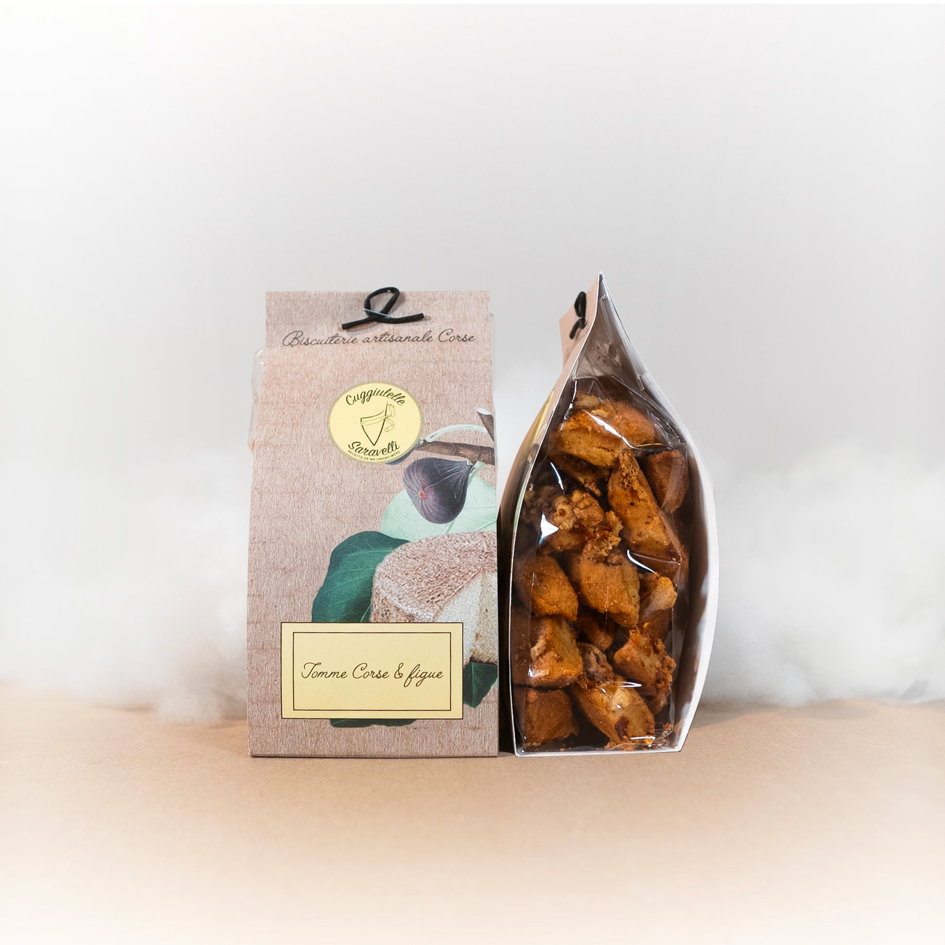 Cuggiulelle à la Tomme Corse & Figue - Biscuiterie Saravelli - Cuggiulelle Saravelli - Gâteau - épicerie fine Les Épicurie...