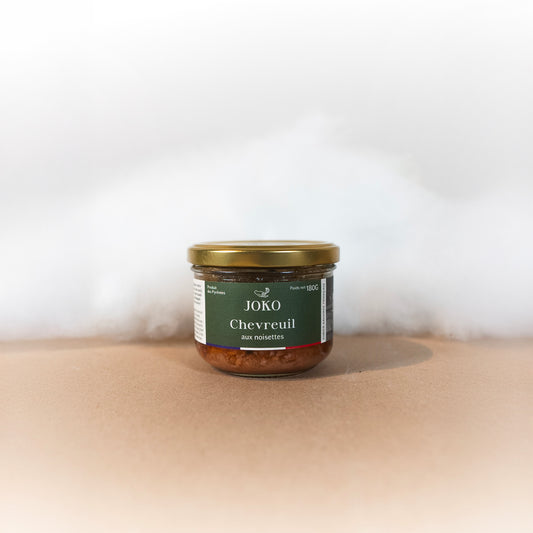 Terrine de Chevreuil aux Noisettes - Joko - Terrine - épicerie fine Les Épicurieuses