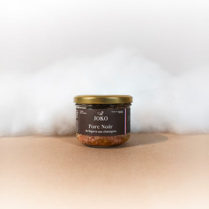 Terrine de Porc Noir de Bigorre aux Châtaignes - Joko - Terrine - épicerie fine Les Épicurieuses