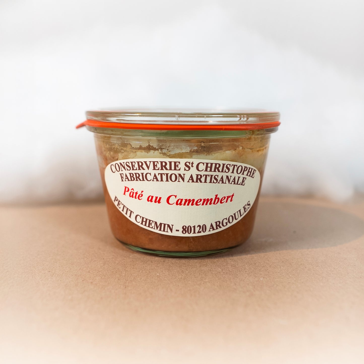 Pâté de Camembert - Conserverie St Christophe - Pâté - épicerie fine Les Épicurieuses
