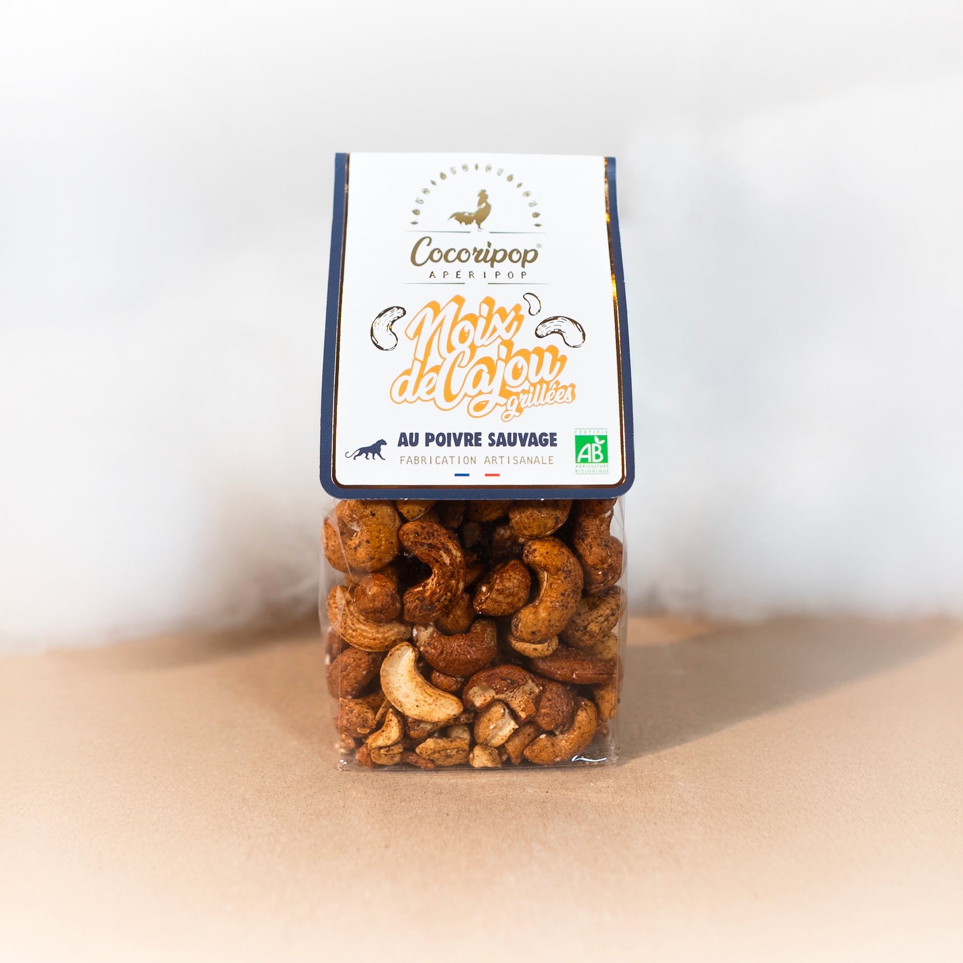 Noix de Cajou Grillées au Poivre Sauvage - Cocoripop - Noix de Cajou - épicerie fine Les Épicurieuses