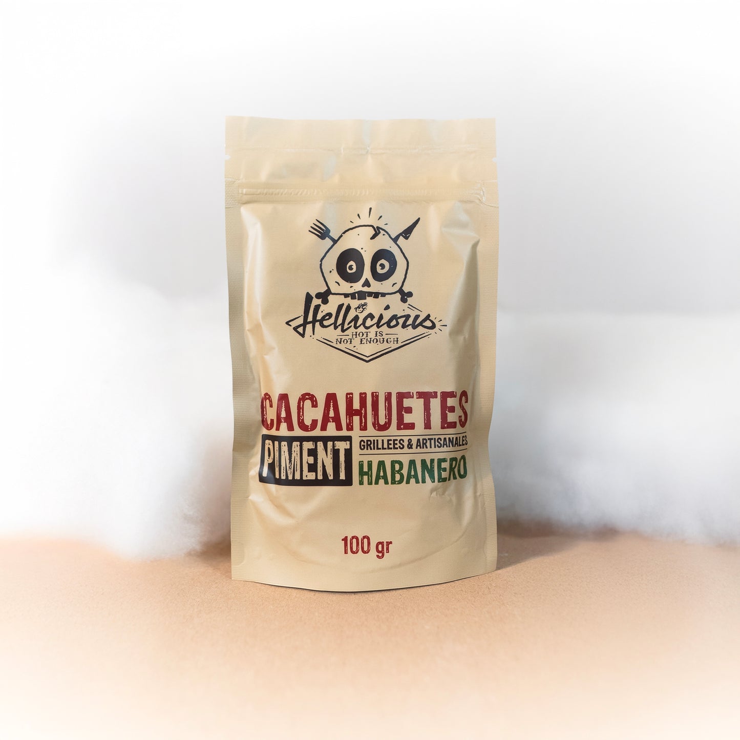 Cacahuètes Habanero Hellicious - Cacahuetes - épicerie fine Les Épicurieuses