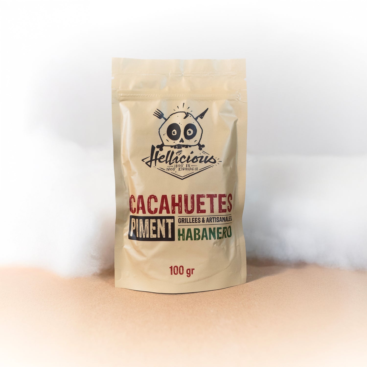 Cacahuètes Habanero Hellicious - Cacahuetes - épicerie fine Les Épicurieuses