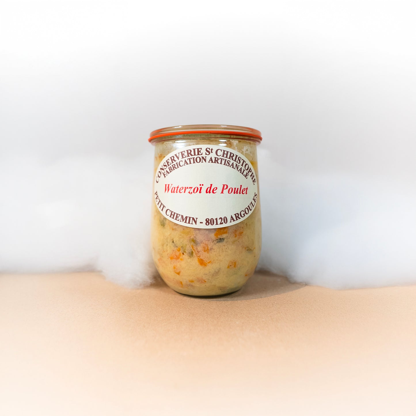 Waterzoï de Poulet - Conserverie St Christophe - Plat Cuisiné - épicerie fine Les Épicurieuses