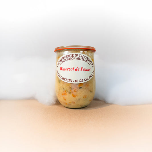 Waterzoï de Poulet - Conserverie St Christophe - Plat Cuisiné - épicerie fine Les Épicurieuses