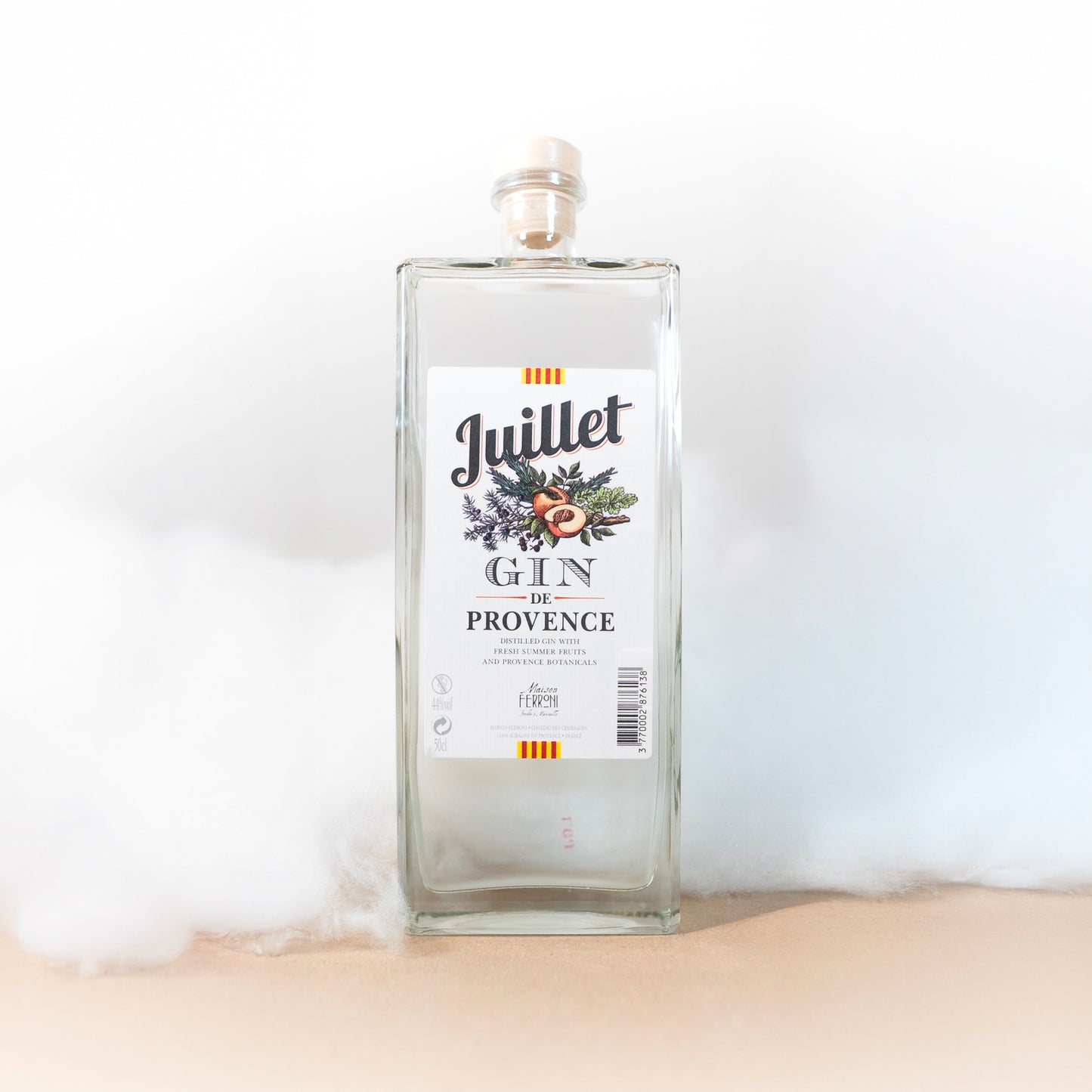 Gin de Provence - Juillet - Maison Ferroni - Alcool - épicerie fine Les Épicurieuses