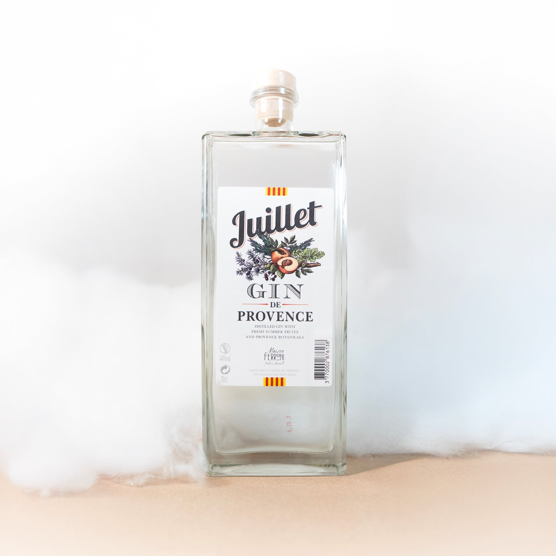 Gin de Provence - Juillet - Maison Ferroni - Alcool - épicerie fine Les Épicurieuses