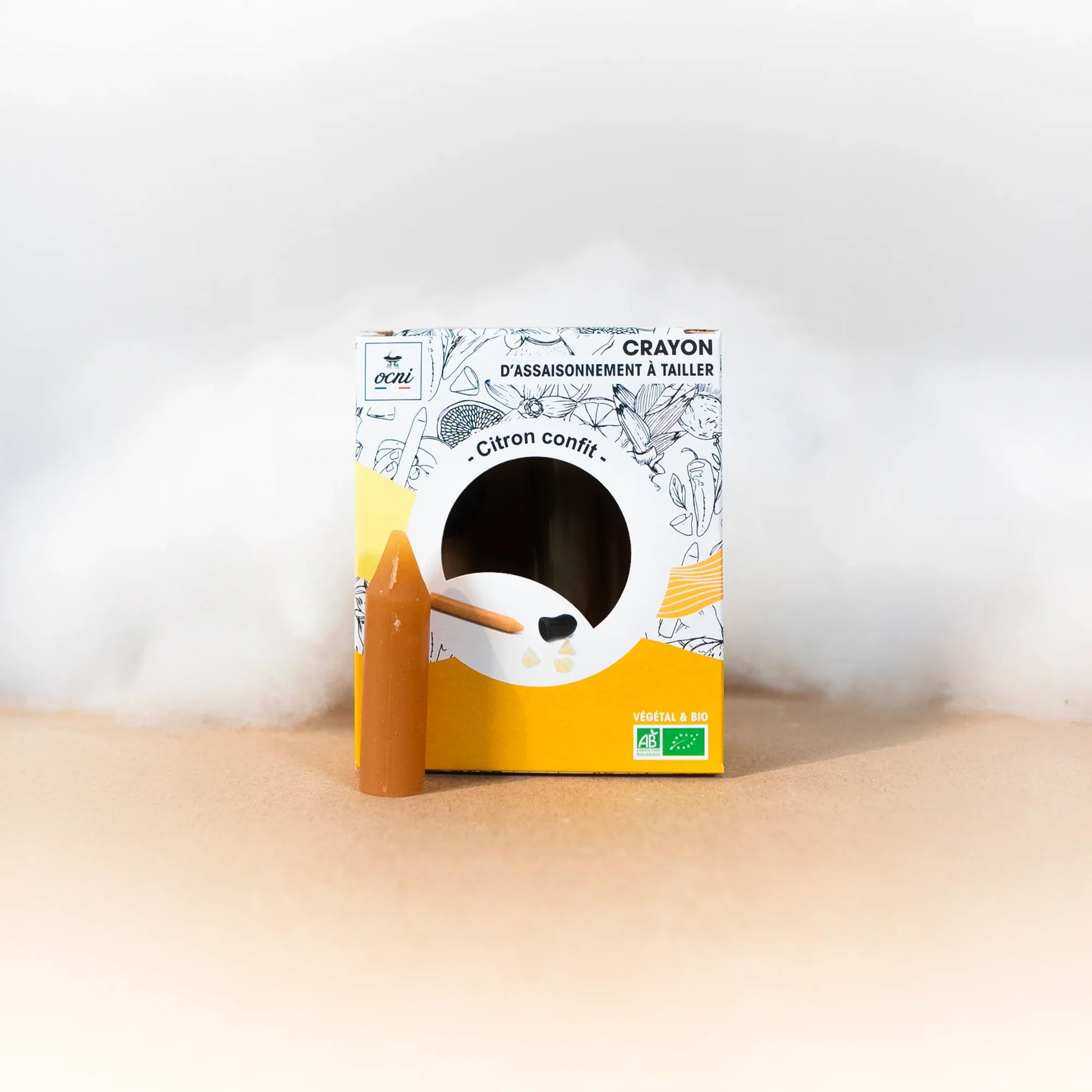 Crayon Citron Confit - Ocni - Condiment - épicerie fine Les Épicurieuses