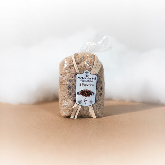 Sel "4 Poivres" - Atelier du Sel Camargue - Sel - épicerie fine Les Épicurieuses