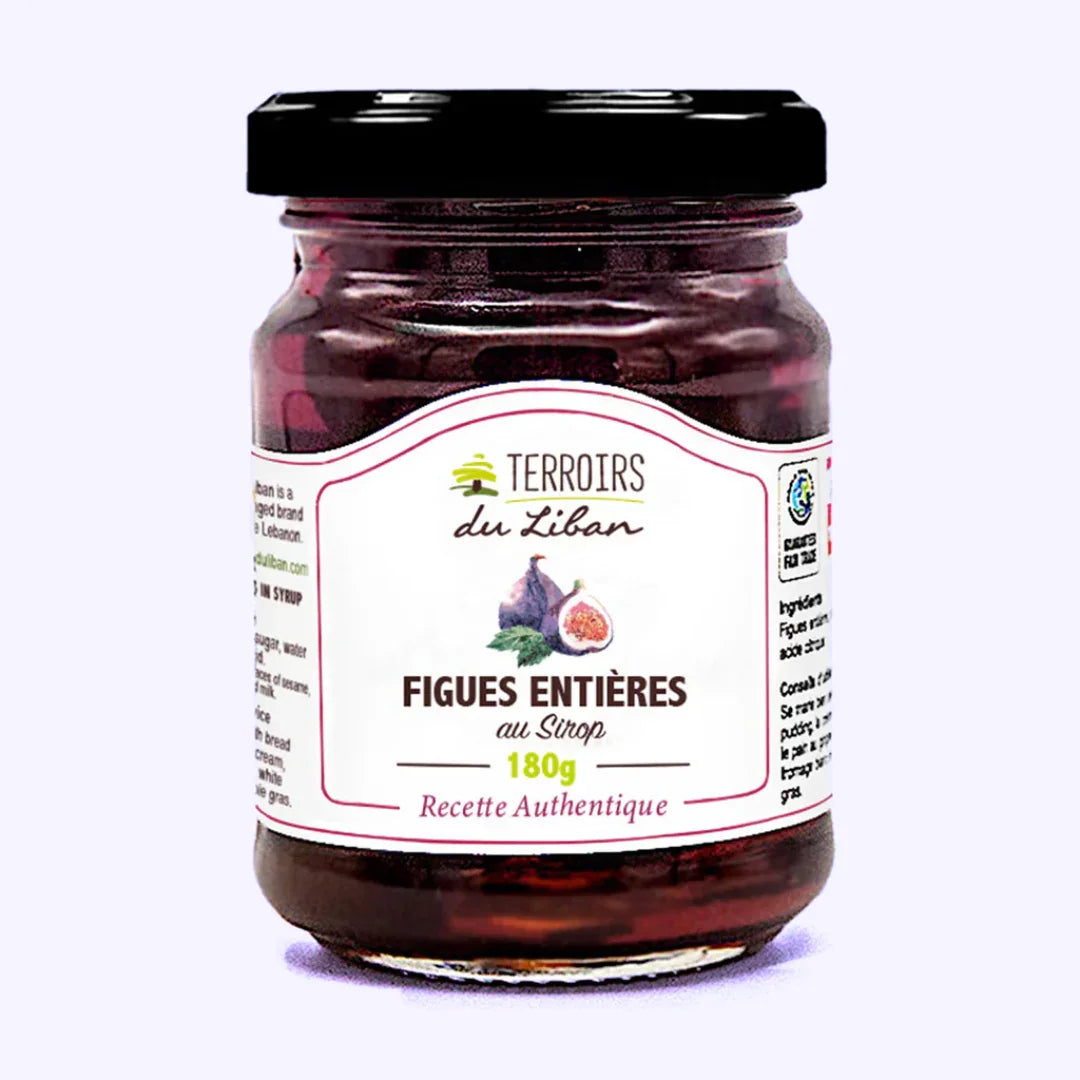 Figues Entières au Sirop - - vue 2 - Terroirs du Liban - Fruits Les Épicurieuses