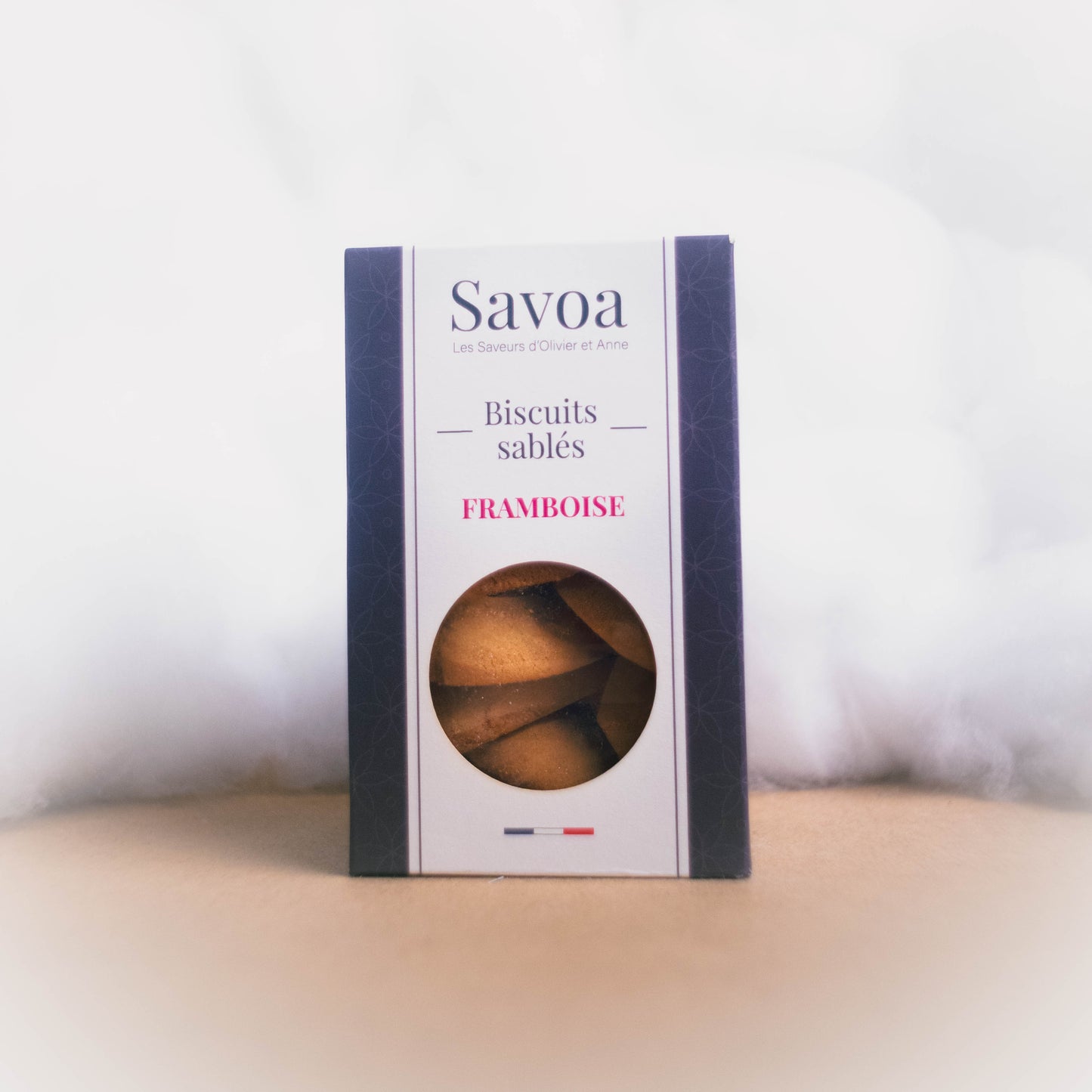 Biscuit Sables Framboise - Savoa - epicerie fine Les Epicurieuses