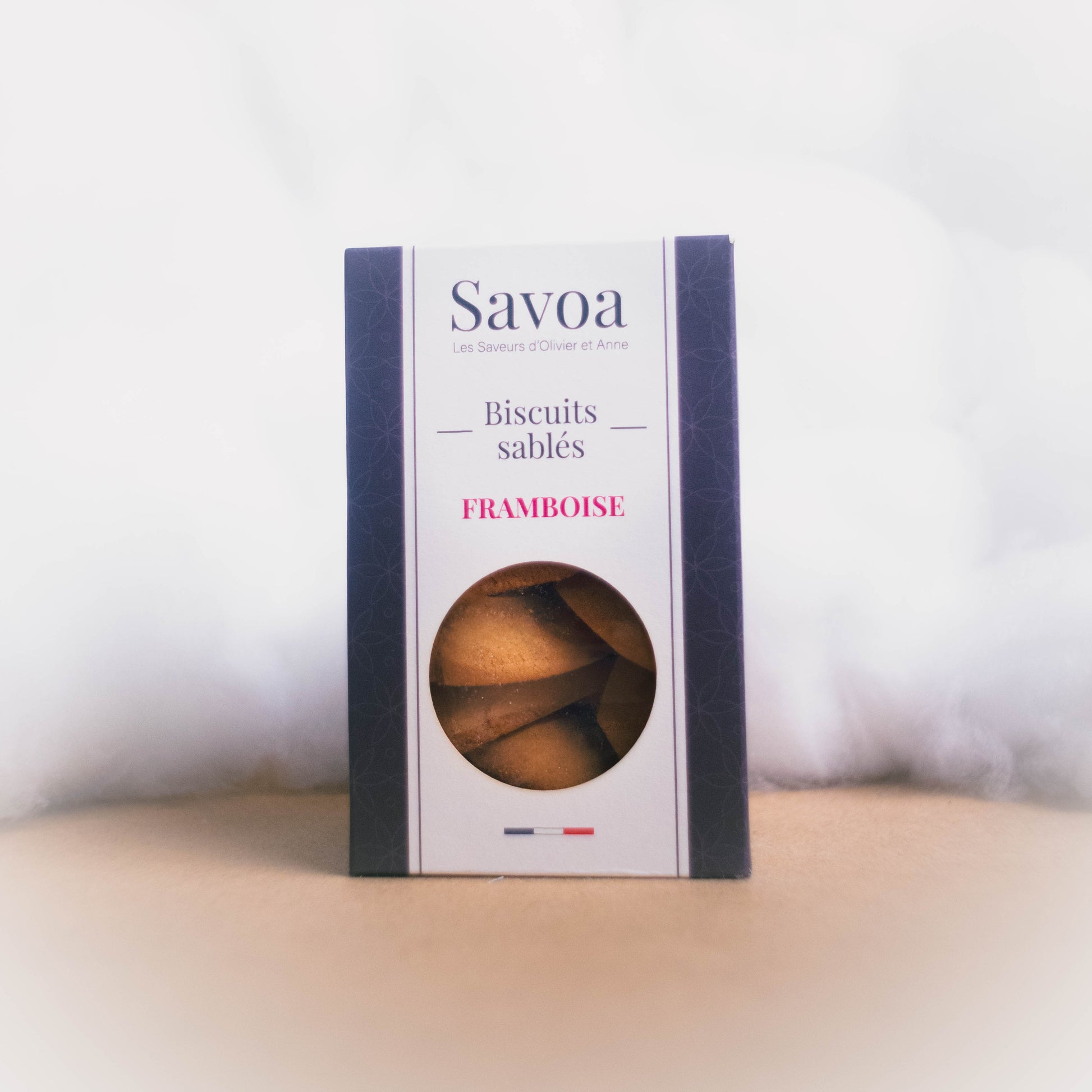 Biscuit Sables Framboise - Savoa - epicerie fine Les Epicurieuses