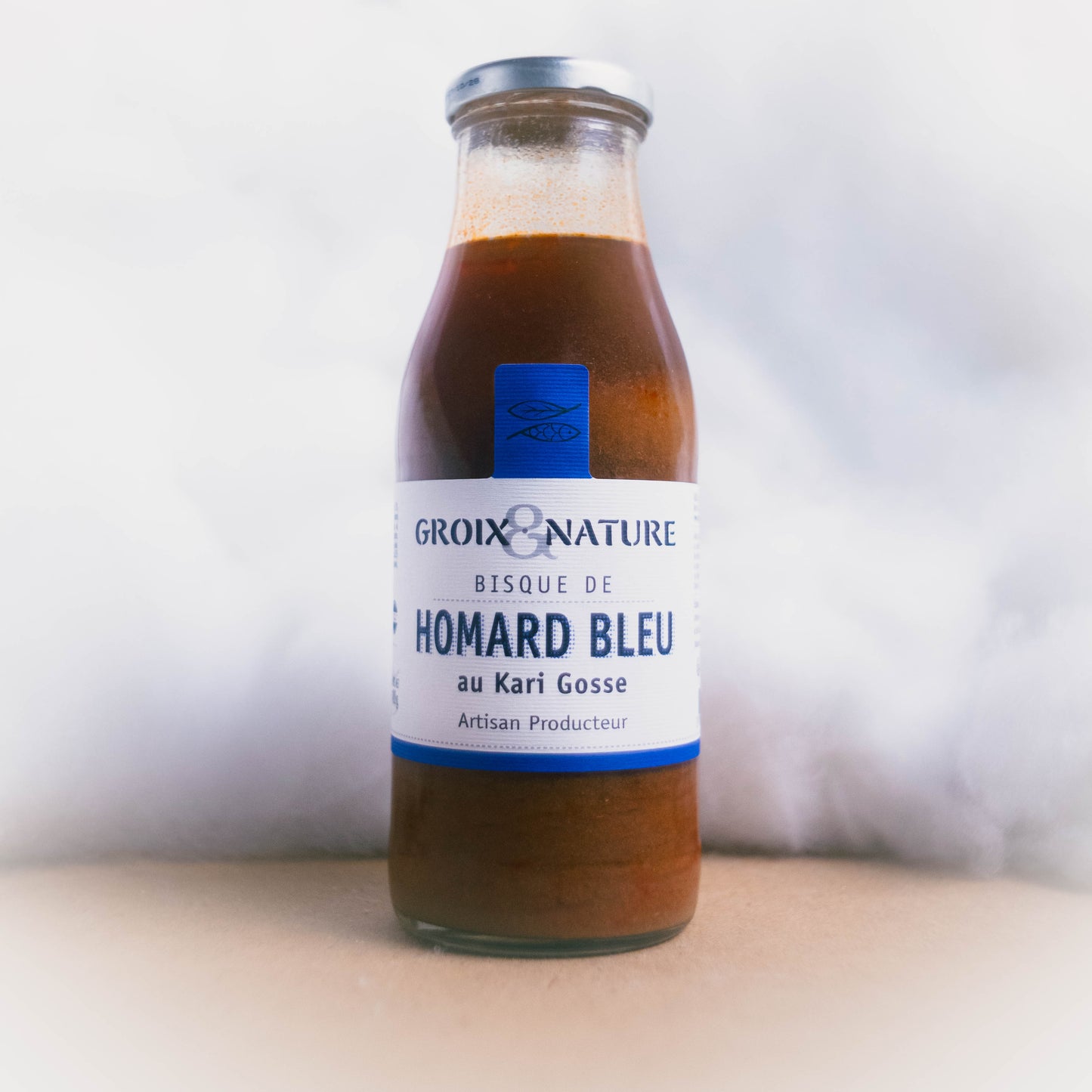 Bisque de Homard Bleu au Kaki Gosse - Groix & Nature - epicerie fine Les Epicurieuses