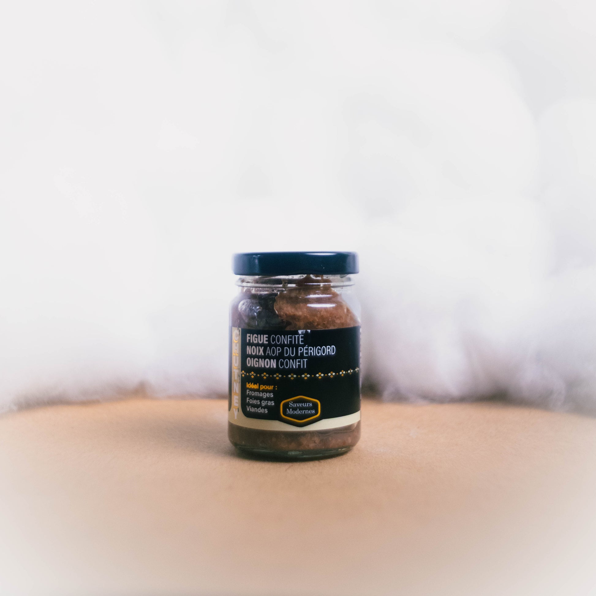 Chutney Figue Noix Oignon - Saveurs Modernes - epicerie fine Les Epicurieuses
