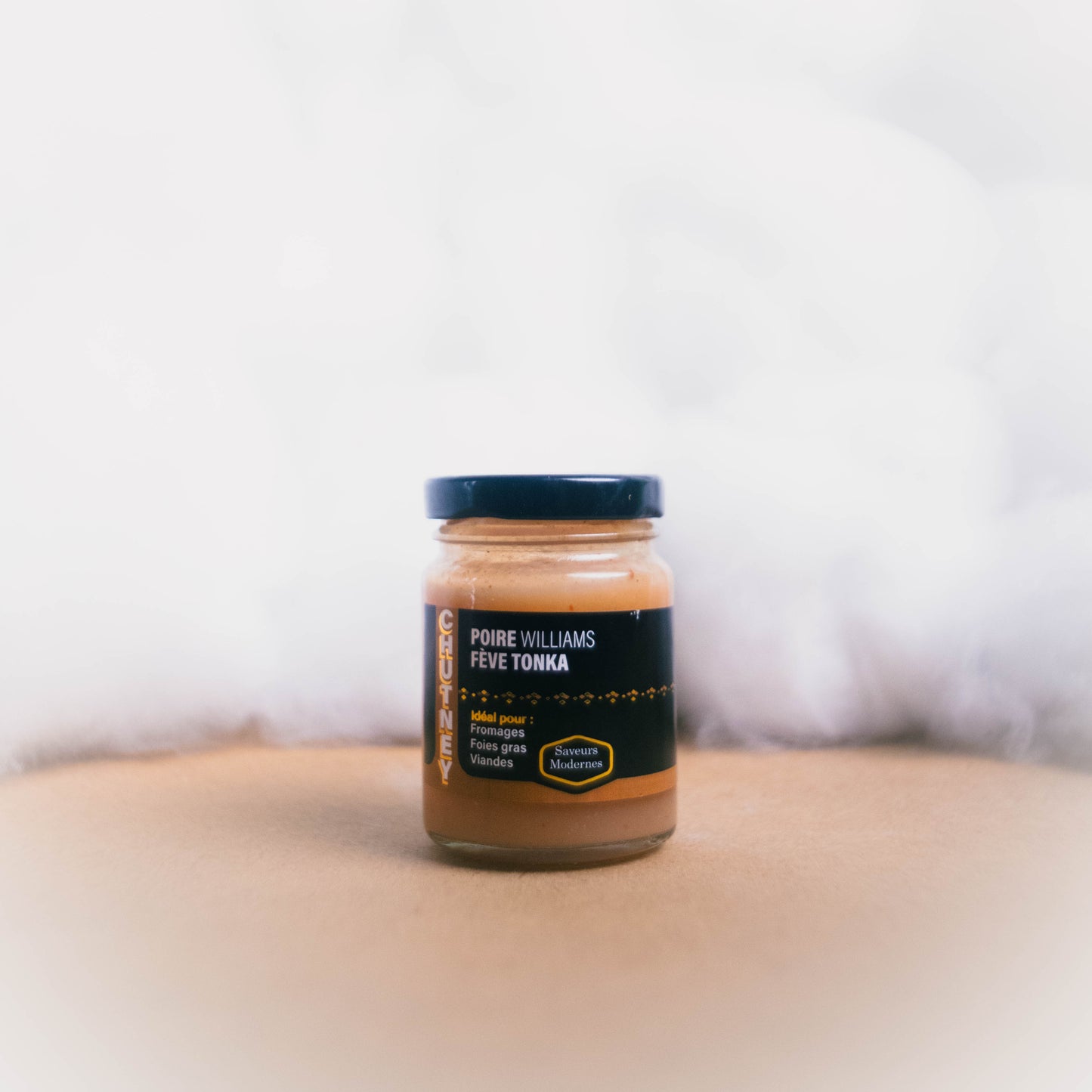 Chutney Poire Williams Feve Tonka - Saveurs Modernes - epicerie fine Les Epicurieuses